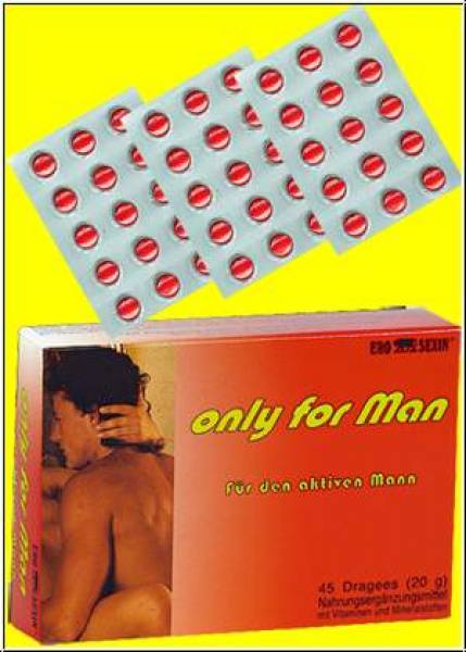 Ero Sexin, only for men 45 Dragees f�r den aktiven Mann