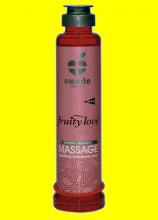 Swede warming massage oil, Fruity Love, Sparkling Strawberry Win